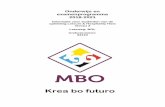 Onderwijs en 2018-2021 - MBO Bonaire · 2019. 10. 1. · 2.7 Bewaakt de voortgang en kwaliteit van de recreatieve activiteit 2.8 Zorgt voor de veiligheid van gasten 2.9 Onderneemt