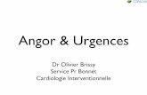 Angor & Urgences · 2018. 5. 11. · Dr Olivier Brissy Service Pr Bonnet Cardiologie Interventionnelle . Mr B… •! homme 55ans •! Symptomatologie d’angor d’effort •! début