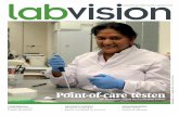 lab KENNISPLATFORM VOOR LABORATORIA vision labvision · LABVISION | #1 | MAART 2019 5 40 EN VERDER NIEUWS 7 Kennisquiz prijswinnaars WoTS • Eerste zeewier processing lab ter wereld