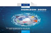 HORIZON 2020 in het kort - Het kaderprogramma van de EU voor …ec.europa.eu/programmes/horizon2020/sites/horizon2020/... · 2014. 9. 1. · veranderen en de impact op het milieu