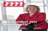 We worden één organisatie” - NM Magazine · 2012. 3. 19. · Gebruikersdag over (het hoe en waarom van) dynamisch verkeersmanagement in de regio Zwolle. Geïnteresseerden kun-nen