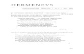 HERMENEVS - Tresoarimages.tresoar.nl/bibl-collectie/Hermeneus/Jaargang 34/3409.pdfvraag van Apollophanes, de Arcadier, geeft het Delphisch orakel ten antwoord, dat Asklepios uit Coronis