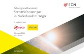 ‘Scenario’s voor gas in Nederland tot 2050’ - TNO...– Komt er een second life voor bestaande gasinfrastructuur via alternatieve gasvormige energiedragers (waterstof) of CO2
