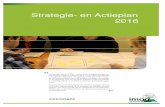 Strategie- en Actieplan 2016 ... imog cv Strategie- en Actieplan 2016 5 1. Visie, Missie en strategie