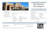 Rio Rancho Marketplace - LoopNet · 2018. 9. 25. · Rio Rancho Marketplace SWC HWY 528 & Ridgecrest Dr. Retail Space. OBERSTEIN. PROPERTIES, INC. MAIL 215 Lincoln Avenue, Suite 202,