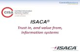 ISACA*** in a day/2017/C... · ISACA eLibrary—more than 425 third-party titles Free CPE—ISACA certified members can earn over 60 FREE CPEs per year. CISA, CISM, CGEIT and CRISC