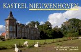 Kasteel NieuweNhoveN · 2017. 1. 18. · het domein (20 ha) ligt vlak buiten s t. truiden, midden in de natuur. h et grenst aan een wandel-bos van 170 ha waar korte en lange wandel-