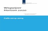 DEF Horizon Wegwijzer Calls 2014-2015 versie 3€¦ · Call 1 Developing new world-class research infrastructures 70 (2014) 129 (2015) INFRADEV 1 Design Studies CSA or R&I 15 (1-3