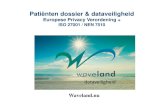 ECB Nederland BV - vertimart.nl€¦ · Waveland Portaal legt voor u vast: 18 • Risico analyse • Alle procedures voor EPV & ISO 27001 • Interne audits en Management reviews