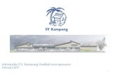 Kampong Voetbal Utrecht · 2017. 9. 1. · 4 Introductie S.V. Kampong Een club met historie… Kampong is in 1902 opgericht als voetbal- en cricket club en al sinds die tijd gaan
