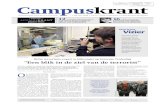 Campuskrant - KU Leuven...Rob Stevens) Campuskrant is het driewekelijkse tijdschrift van de K.U.Leuven, bestemd voor studenten, personeelsleden en oud-studenten. Om de zes weken bevat