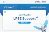 User Guide LPSE Support untuk LPSE Level 1 iinaproc.id/files/9267/User Guide LPSE Support 2.0 (Helpdesk-Verifika… · Pembaruan fitur pada modul LPSE Support 2.0 meliputi : 1. Pelaporan