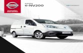 NISSAN e-NV200 · 2020. 9. 2. · De 100% elektrische Nissan e-NV200, waarvan al 15.000 exemplaren over de Europese wegen rijden, levert voortaan een grotere actieradius dankzij zijn