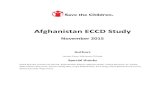 Afghanistan ECCD Study - Resource Centre · Afghanistan ECCD Study November 2015 Authors Lauren Pisani, Marianne O’Grady Special thanks Ajmal Shirzad, Hussain Ali Hazara, Rahmatullah