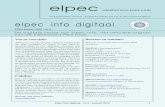 Elpec Info Digitaal 2elpec.info/Ei-digitaal-006.pdfzijn dieptepunt gehad heeft. Europa en de USA hebben weer een bescheiden economische groei en dat lijkt zo te blijven. Gezamenlijk