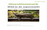 Wild in de supermarkt 2015 v2€¦ · onderzocht uit zes supermarkten: Lidl, Aldi, Plus, Jumbo, Albert Heijn en Marqt. De Coop had per 16 december nog geen wildproducten in het assortiment.