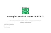 Beheerplan openbare ruimte 2019 2023 - Ridderkerk...Het ‘Beheerplan openbare ruimte 2019‐2023’ beschrijft het beheer van de kapitaalgoederen van de gemeente Ridderkerk in de