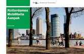 Rotterdamse Mobiliteits Aanpak · 1.2.4 Opgave inclusiviteit in mobiliteit 2. Analyse 9 2.1 Groei van de stedelijke mobiliteit 2.2 Andere manier van verplaatsen 2.3 Intensiteiten