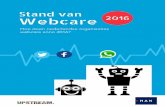 Hoe doen nederlandse organisaties webcare anno 2016?...wordt. In 2016 zien we de opkomst van de inzet van chatbots en gebruik van platformen als Snapchat en Facebook Messenger. De