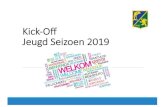 Kick-Off Jeugd Seizoen 2019 - Noordwijkse Golfclub · 2019. 3. 25. · NGC Jeugdlessen t/m juli 2019 Dolphins (18.30 uur tot 20.30) Zondag Jeugd Woensdag 16 januari Zondag 7 April