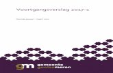 Voortgangsverslag 2017-1 - Gemeente Gooise Meren...5 Samenvatting In 2017 laat het voortgangsverslag een nadeel zien van totaal € 2.101.410. Dit betreft een saldo van mee- en tegenvallende
