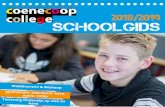 2018/2019 ScHoolgids - Coenecoop Collegeveau bereidt leerlingen voor op de doorstroom naar mbo, niveau 1 of 2. De kaderberoepsgerichte leerweg bereidt leerlingen voor op een doorstroom