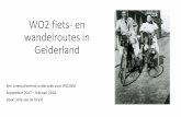 WO2 fiets- en wandelroutes in Gelderland WO2... · 2018. 4. 26. · •MyMaps kaart kan als basis dienen voor interactief platform WO2Gld: koppeling routes met horeca, musea en monumenten.