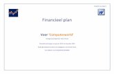 HannaH Planningen via Word€¦ · Voor ‘Computerworld’ Vertegenwoordigd door Pieter Dirckx Financiële planningen van januari 2013 tot december 2016 Studie gerealiseerd op basis