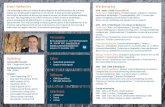 Erwin Hakkennes Werkervaring · 2017. 2. 7. · Leadgeneratie | Marktonderzoek | Ontwikkelen commerciële processen en tools. Meest trots op: ... 2001 – 2002 | Content | Vestigingsmanager