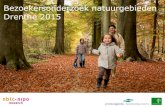 Bezoekersonderzoek natuurgebieden Drenthe 2015 · 8 Voorgelegde plattegrond natuurgebieden in Drenthe 1. Leekstermeer 2. De Kleibosch 3. Peizermaden 4. Norger Esdorpenlandschap 5.
