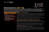 DiskStation DS115j - Synology Inc. · 2019. 9. 18. · видеобиблиотека, интерактивный фотоальбом, локальная копия публичного