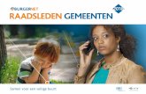 RAADSLEDEN GEMEENTEN 2018 - Vereniging van Nederlandse ... · diverse social media geïntegreerd in het systeem. Om de aansluiting met burgers te behouden en te anticiperen op technische