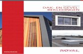 MAATWERK ALUMINIUM DAK- EN GEVEL- BEKLEDINGEN NL/2013_dec_Brochure_6_Roval_D… · aluminium maatproducten volledig volgens de wens van de architect gemodelleerd en geproduceerd.