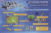 vzw Vlaams Spellenarchiefspelarch.vives.be/PDFspelregels/17937.pdf · voor 1 tot 8 spelers vanaf 4 jaar Speelduur circa 15 minuten Overzicht van de spelonderdelen Startplek van Max