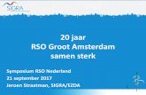 20 jaar RSO Groot Amsterdam samen sterk · 2017. 10. 2. · Samenwerken vergt de moed om een deel van de eigen autonomie op te geven in het vertrouwen dat dit voor jezelf juist meer