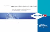BRL-K14020 Beoordelingsrichtlijn - Kiwa · pompinstallaties en gemalen zijn vertegenwoordigd. De KOP is ingesteld door het Kiwa “College van Deskundigen Waterketen “(CWK) die