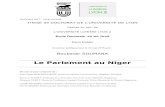 Les thèses de l'Université Lumière Lyon 2 - Le Parlement au Nigertheses.univ-lyon2.fr/documents/lyon2/2016/soumana_b/... · N°d’ordre NNT : 2016LYSE2038 THESE de DOCTORAT DE