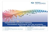 Technische product training Formation technique sur les ...€¦ · samenvatting van de presentatie en praktijkopdrachten met bijbehorende uitwerking. Matériel d'enseignement •