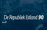 De Republiek Estland 90 - Eesti Instituut · werd de Republiek Estland uitgeroepen. De jonge staat was echter grotendeels bezet door Duitse troepen. Algauw werd Estland vanuit het