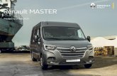 Nieuwe Renault MASTER...• Stalen wielen 16” met wieldoppen mini • Sjorogen in laadruimte (6 op L1, 8 op L2, 10 op L3, 12 op L4) • Spatlappen voor • Volledig tussenschot (zonder