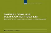 WERELDWIJDE KLIMAATEFFECTEN - pbl.nl · Het PBL draagt bij aan de kwaliteit van de politiek-bestuurlijke afweging door het verrichten van verkenningen, ... 3.537 ICT 3.6 Waterveiligheid