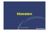 Hoesten refereermiddag oct 2007 07 - PAOG Maastricht...j.heynens 12-10-2007j.heynens 12-10-2007 Tweede nationale studie naar ziekten en verrichtingen in de huisartsenpraktijk. (Nivel: