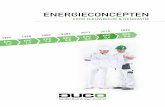 ENERGIECONCEPTEN - Bouwproducten.nl · tal van concepten en met de toepassing van verschillende technische innovaties wordt er steeds het gewenste EPC-niveau of lager behaald. Duco