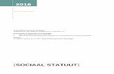 Gemeenten Sociaal statuut Gemeente Vlaardingen 2018 ... 2. Het ‘Van werk naar werk-traject’ bij boventalligheid is geregeld in hoofdstuk 10d van de CAR- UWO. De daarin voorkomende