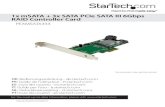 1x mSATA + 3x SATA PCIe SATA III 6Gbps RAID Controller Cardsgcdn.startech.com/005329/media/sets/PEXMSATA343_Manual/... · 2015. 1. 2. · Note: The card may auto-install using native