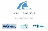 AG du 7/01/2017 - Club de Voile d'Evian · • Hilton staff (par caméléon orga) • Royal • Service des sports de la Roche sur Foron • Alpe Evian Nature • Ethic Etapes •
