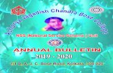 ANNUAL BULLETIN 2019 - 2020 Acharya Jagadish Chandra Bose College N.S.S.Unit Page--30 AnnualBulletin2019--2020 Every 2nd and 4th Saturday after college hours, 2 hours of NSS class