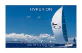 HYPERION - media.superyachtnews.com - BRO… · HYPERION 21 - 22 ROY SPECIFICATIONS DIMENSIONS Length 47.42m (155' 7") Beam 9.56m (31' 4") Draft 4.7m (15' 5”) GENERAL Year 1998