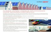SLIMME ZONNE-ENERGIE OPLOSSINGEN VOOR … · Neem contact op met het lokale SolarEdge sales team voor meer informatie over de slimme zonne-energie oplossingen voor woningcorporaties