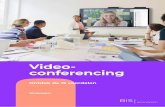 Video- conferencing · 2020. 2. 10. · De 15 voordelen van videoconferencing 9 Gebruiksvriendelijke, beveiligde en schaalbare technologie De standaard voor videoconference is vastgelegd